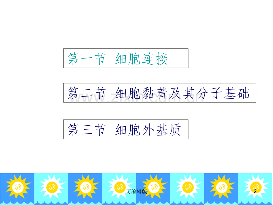 细胞连接细胞黏着和细胞外基质.ppt_第2页