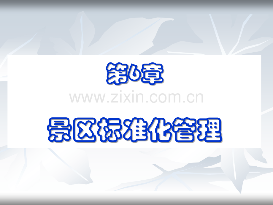 景区标准化管理.ppt_第1页