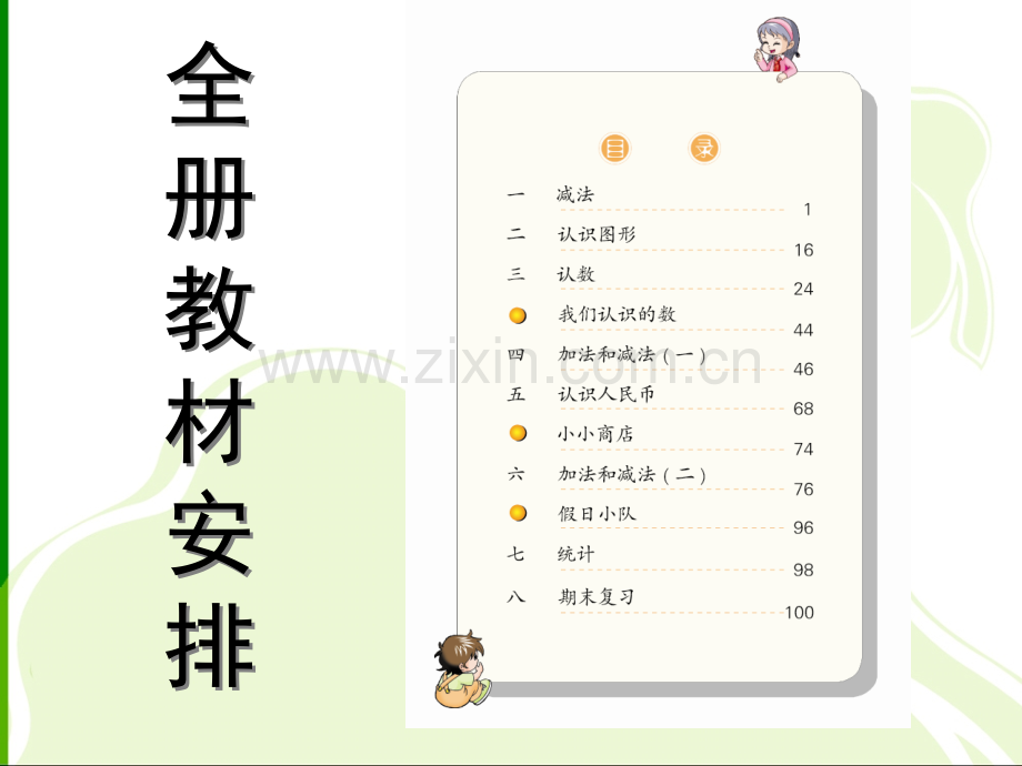 苏教版数学-一年级下册-电子书.ppt_第2页