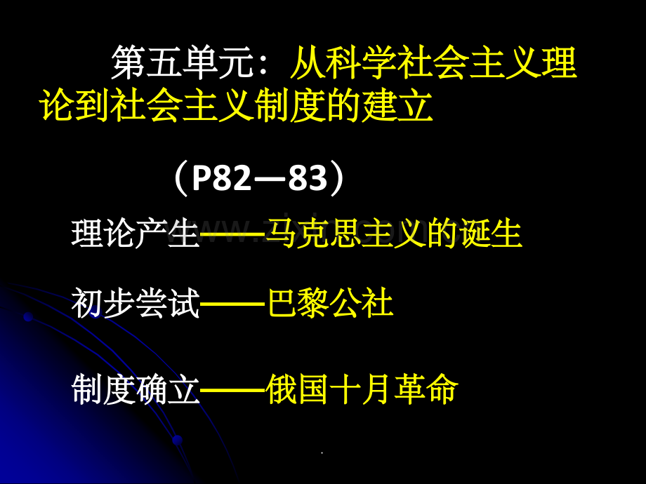 高中历史必修一第五单元复习.ppt_第1页