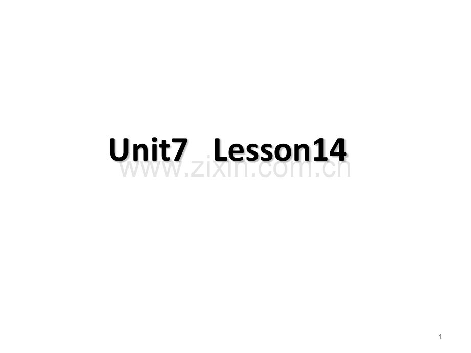 新概念英语青少版A-unilesson1.ppt_第1页