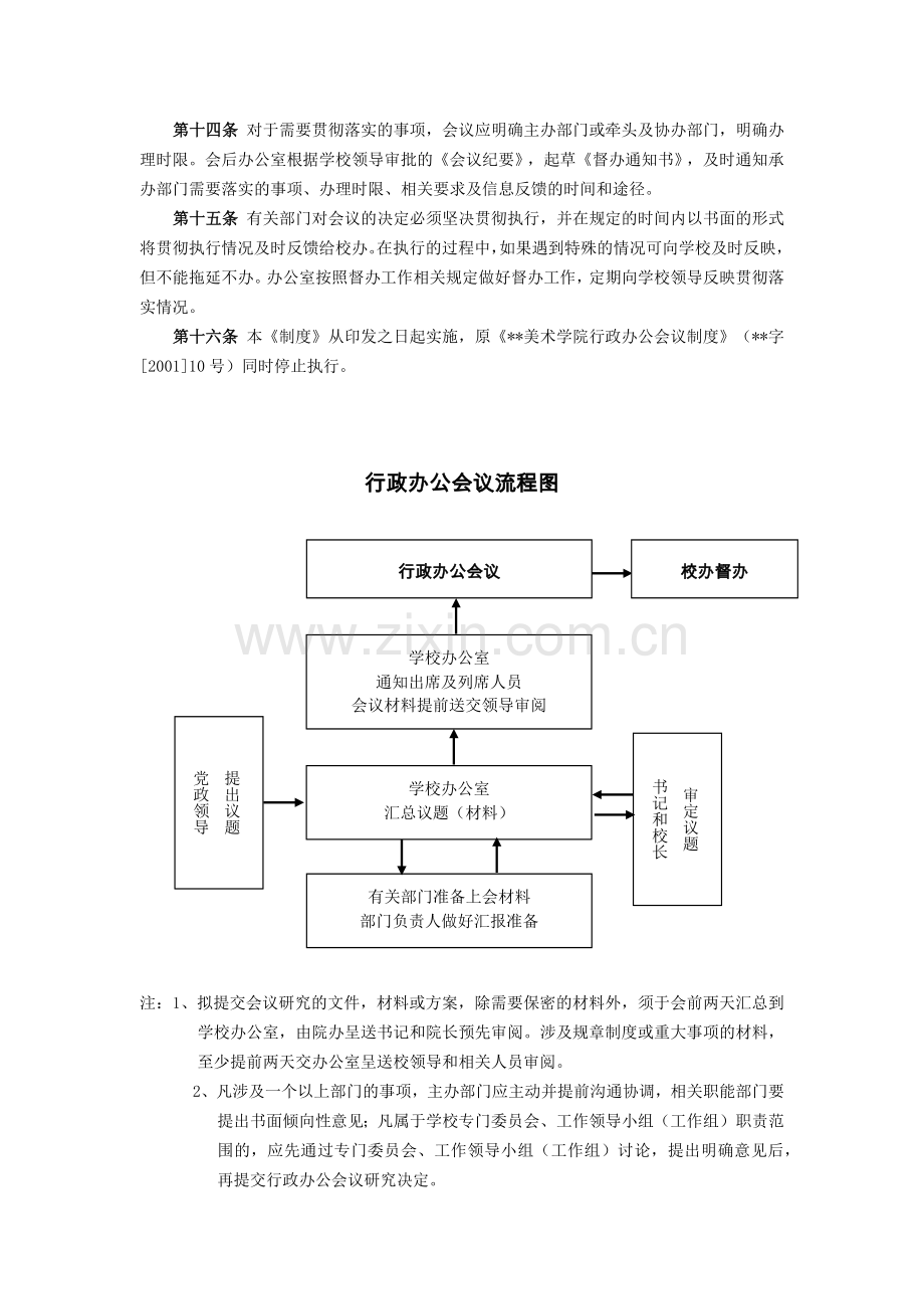 美术学院行政办公会议制度模版.docx_第3页