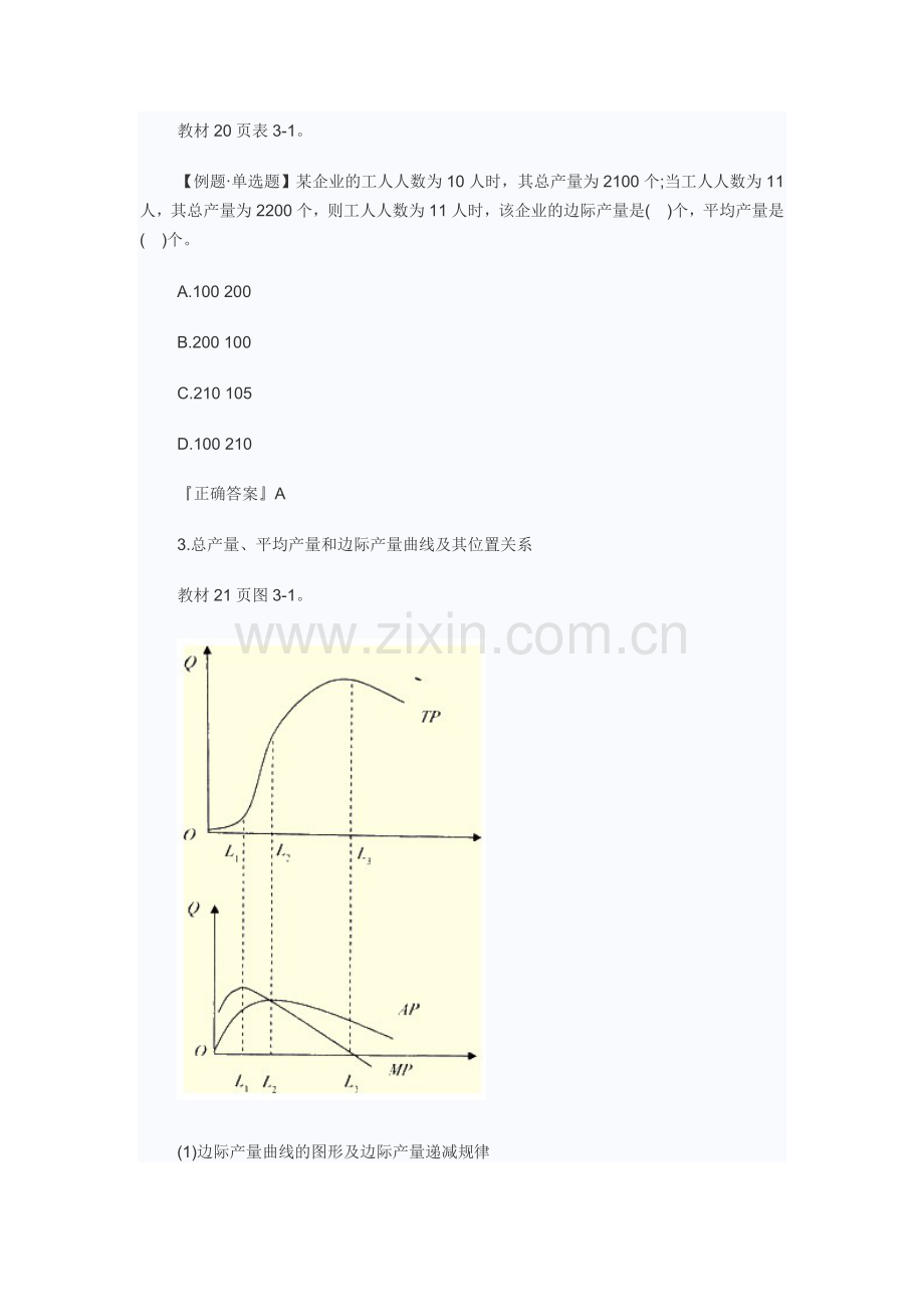 经济基础知识复习笔记全汇总---3章-生产和成本理论.doc_第3页