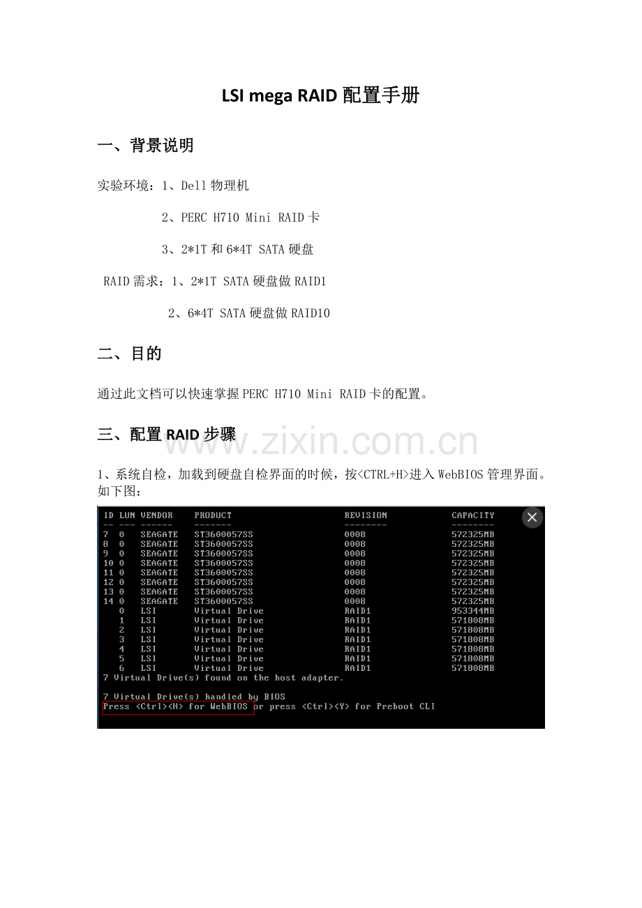 LSI-mega-RAID配置手册.doc_第1页