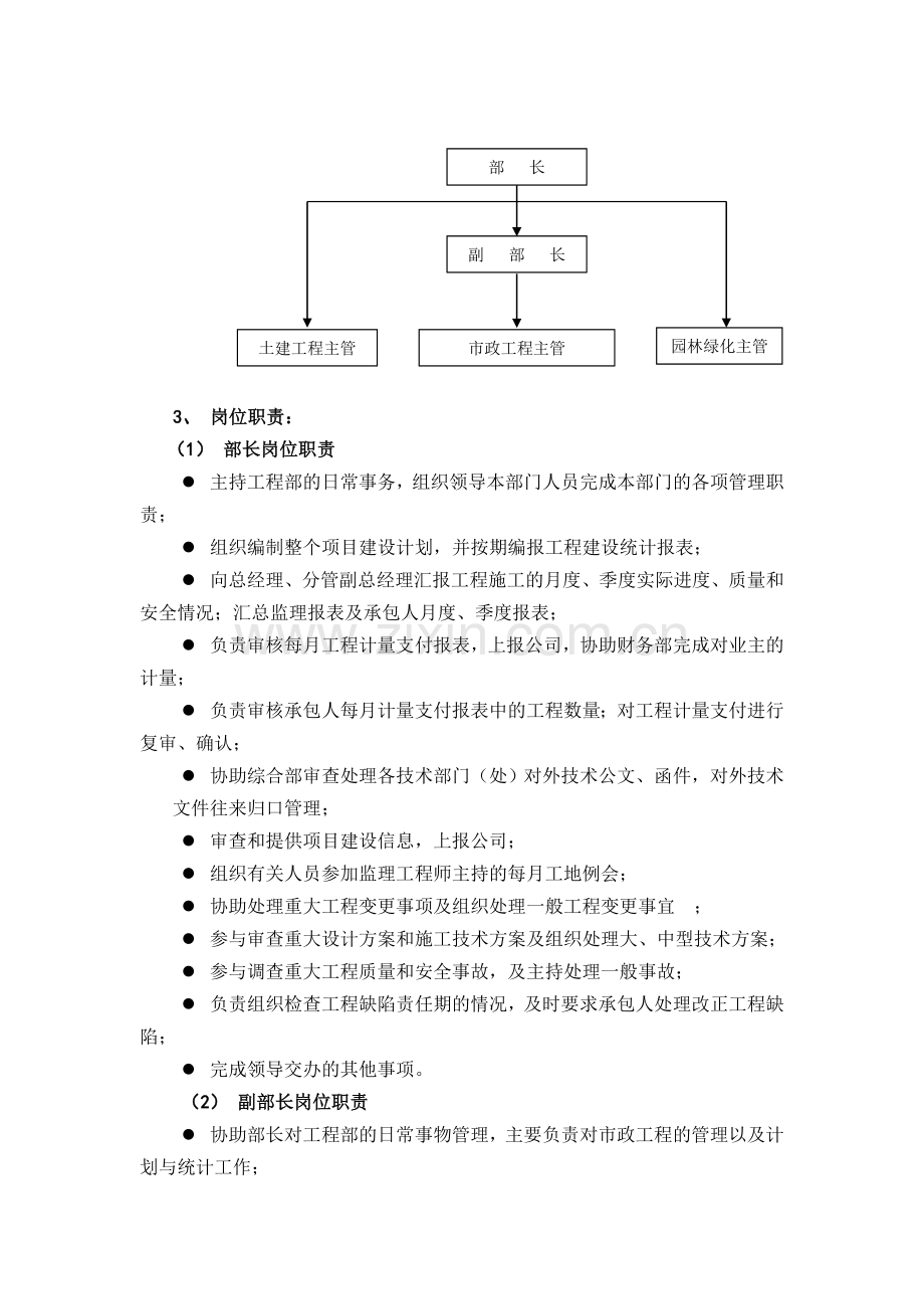 工程部管理职责范围及岗位职责.doc_第2页