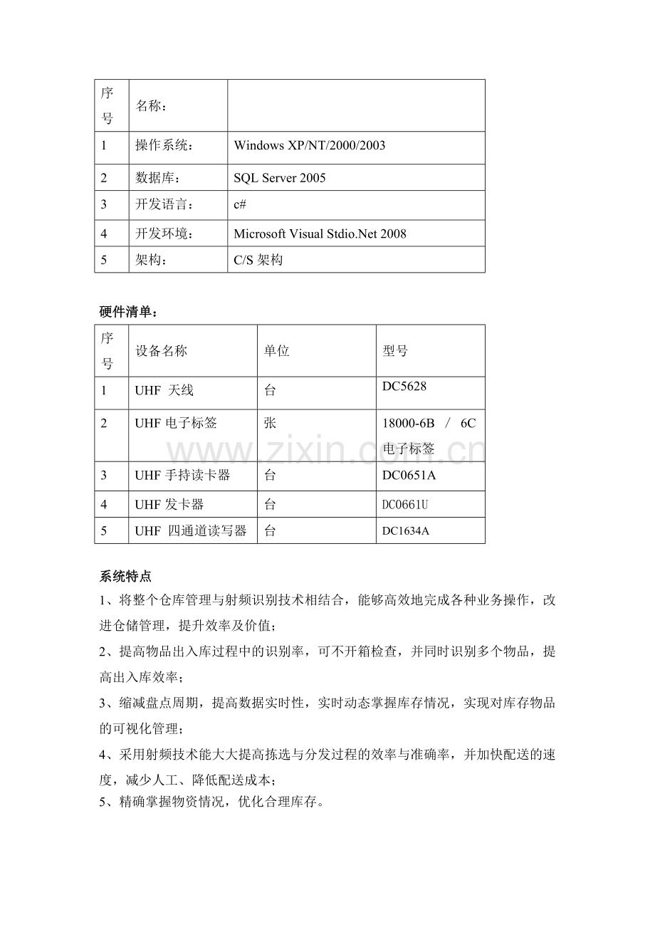 RFID物流仓储智能管理系统解决方案(简).doc_第3页