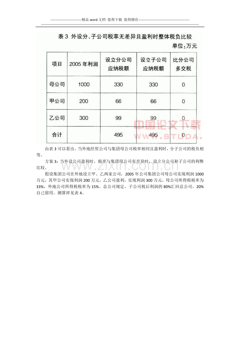 2013年XX集团集团公司营销纳税筹划设计.docx_第3页