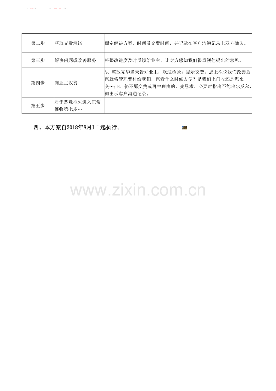 物业费催收目标分解计划.doc_第3页