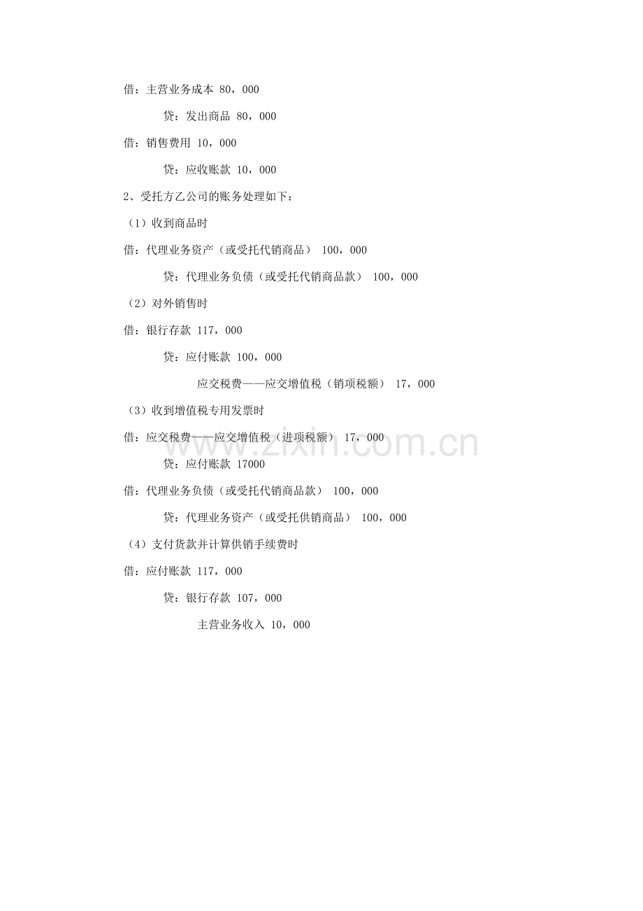 初级会计实务应用篇之两种不同代销方式下的会计处理.doc_第3页