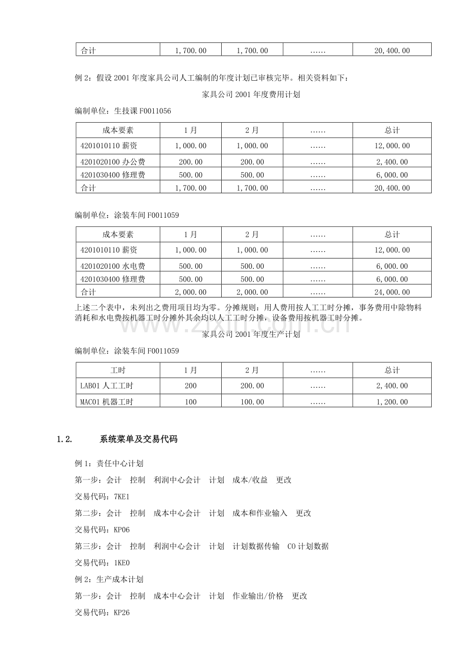 成本中心计划(年度计划)流程.doc_第3页