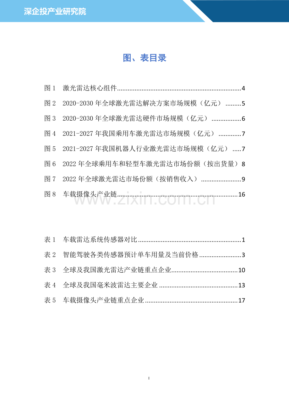 2024汽车雷达行业研究报告：多传感器融合为自动驾驶必由之路激光雷达或迎来万亿市场.pdf_第3页