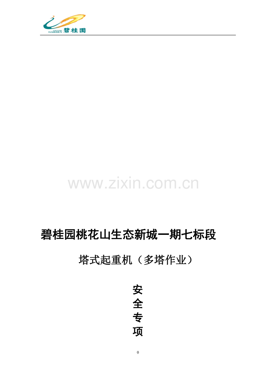 碧桂园一期多塔论证方案七标段.doc_第1页