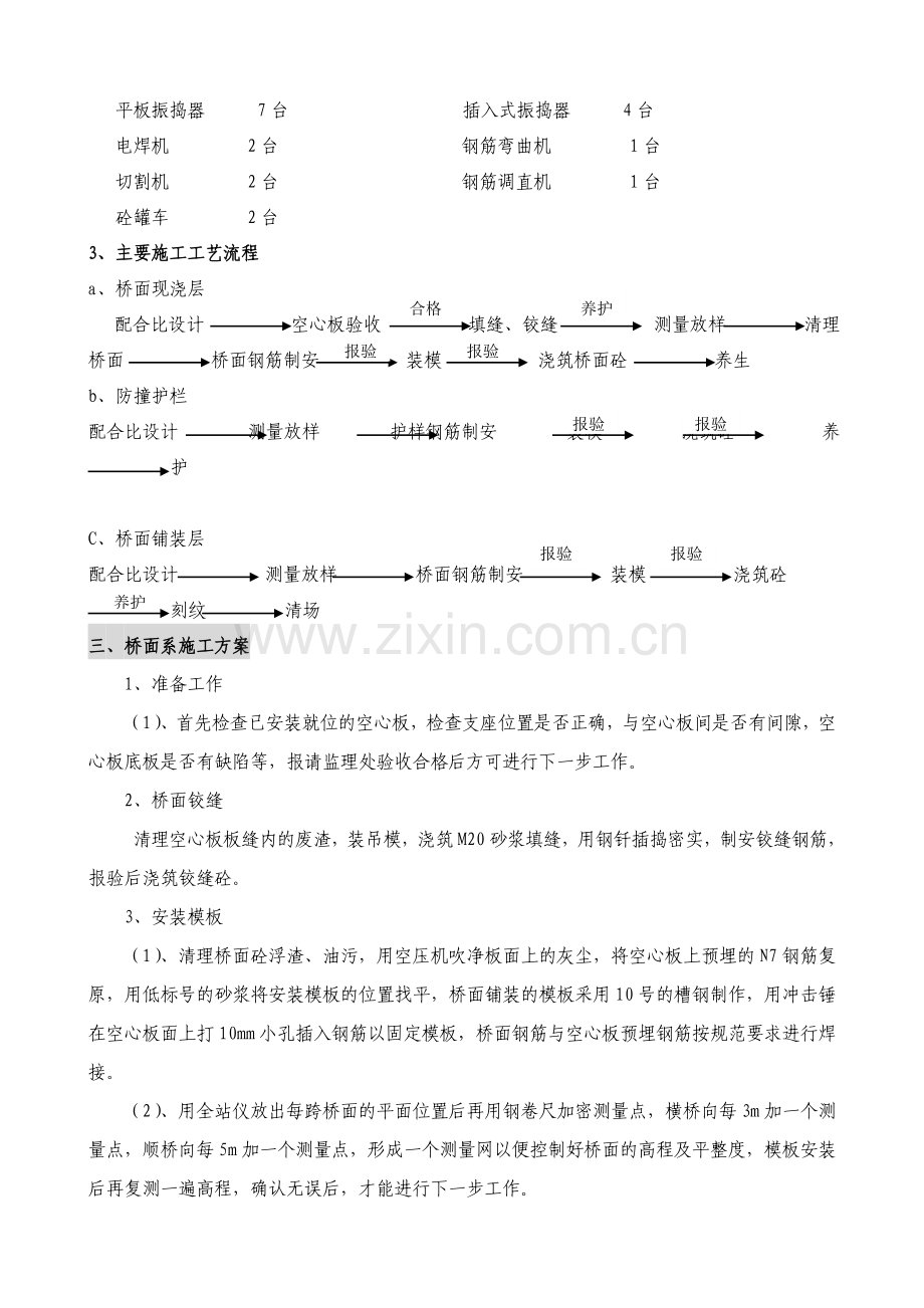 (常德路桥南岸高架桥)桥面铺装施工方案.doc_第2页