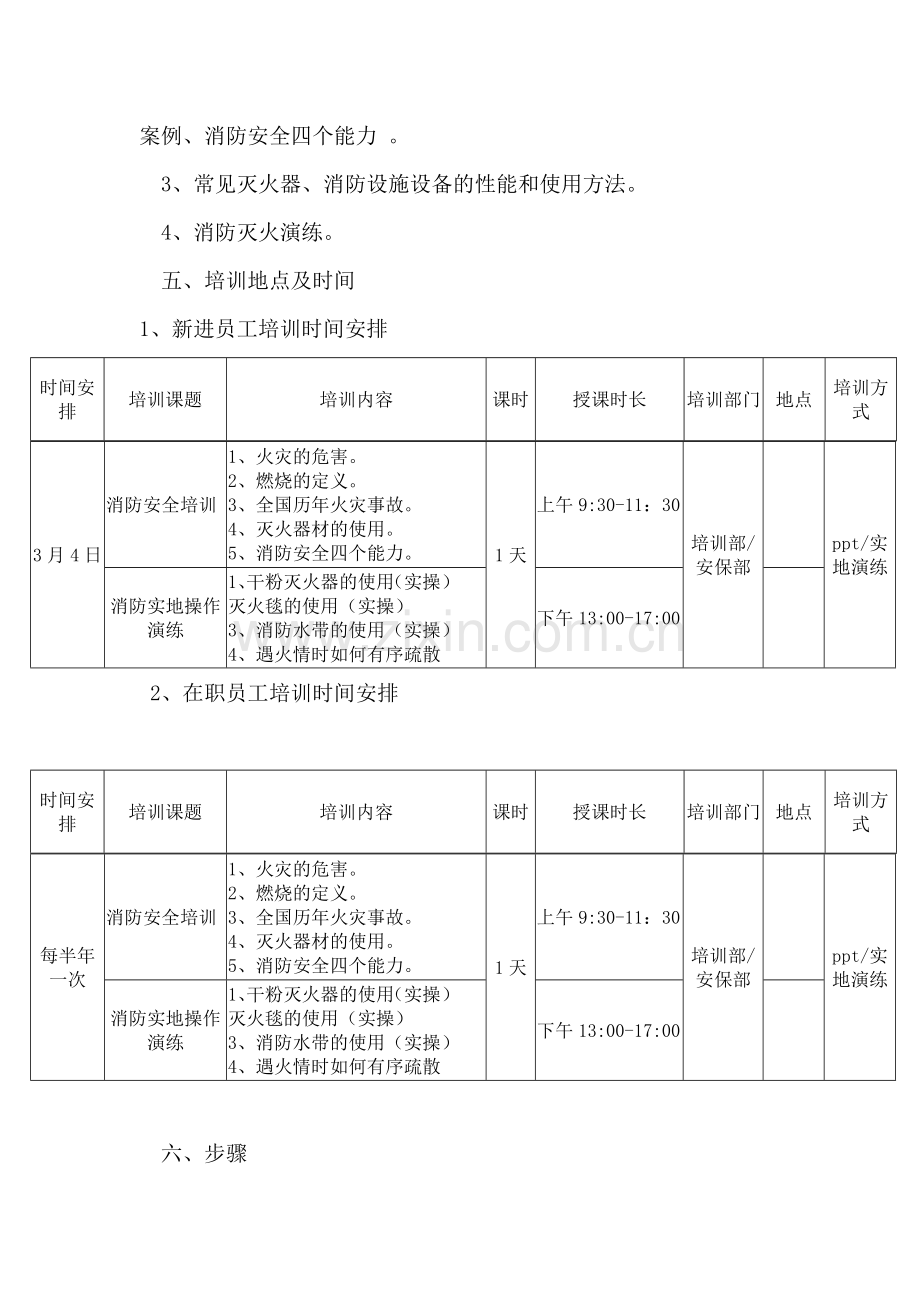 消防安全培训方案.doc_第2页