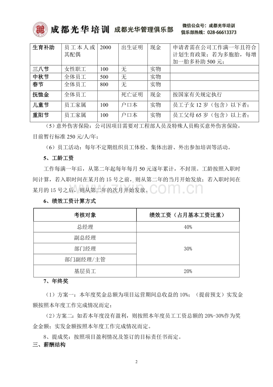 薪酬结构管理制度.doc_第2页