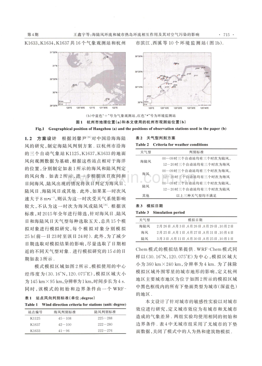 海陆风环流和城市热岛环流相互作用及其对空气污染的影响.pdf_第3页