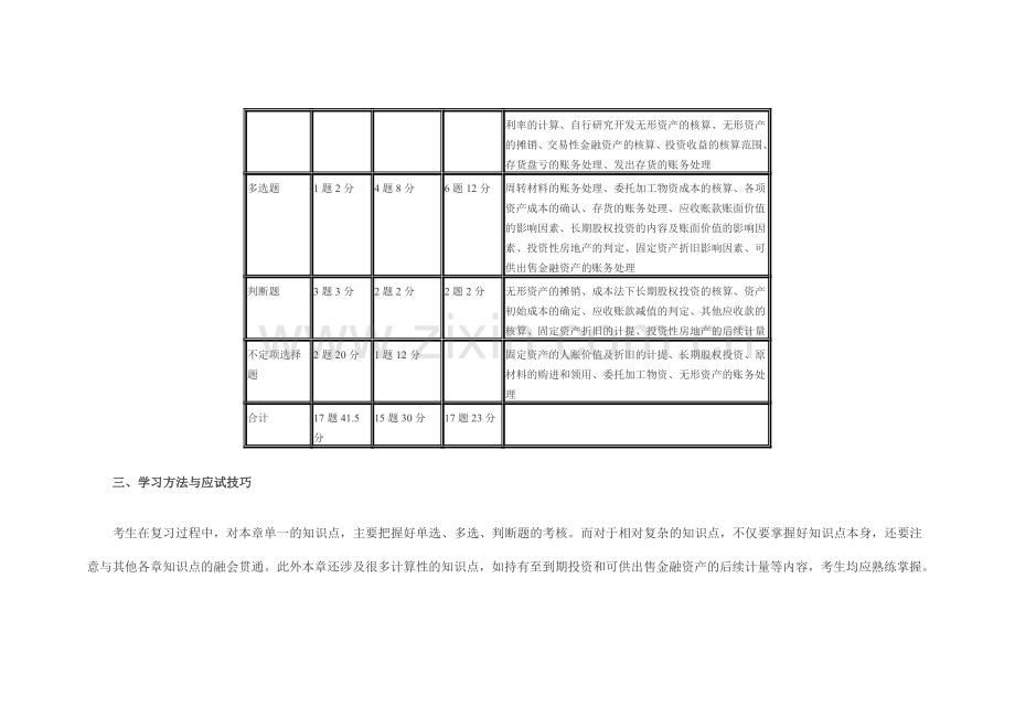 2014会计职称《初级会计实务》考情分析及考点(1).doc_第2页