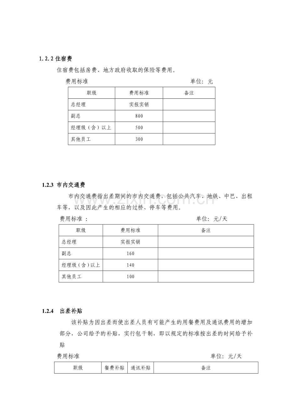 公司差旅费管理制度.doc_第2页