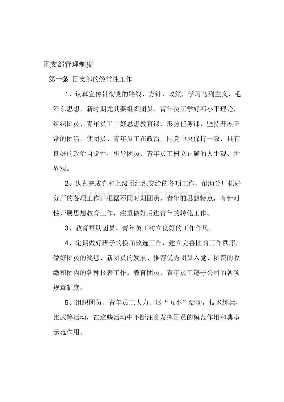 团支部管理制度.doc_第1页