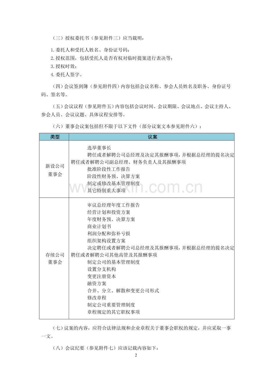 企业董事会会议文件制作标准.doc_第3页