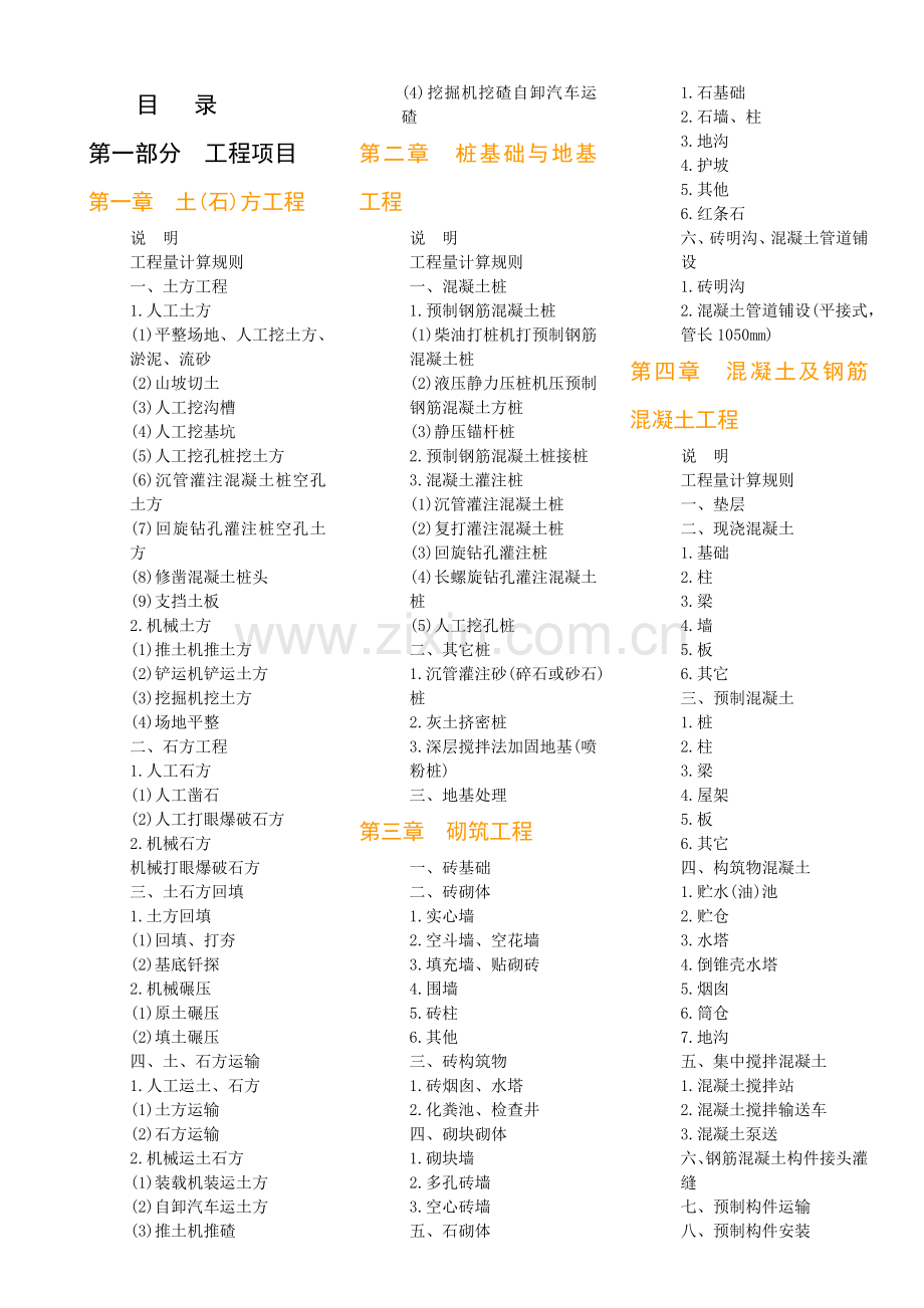 江西省建筑工程消耗量定额及统一基价表.doc_第2页