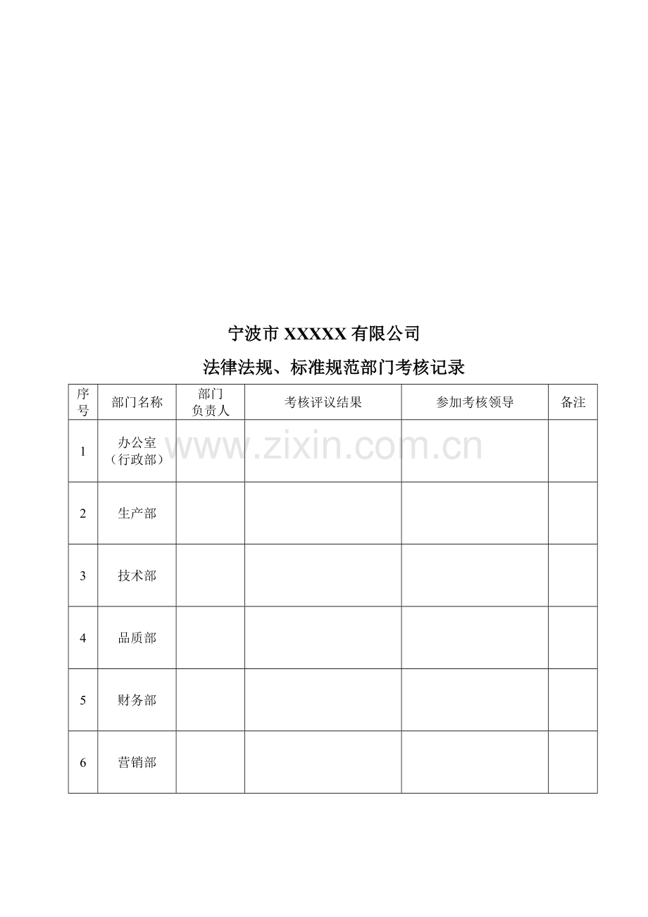 法律法规、标准规范培训考核记录.doc_第3页