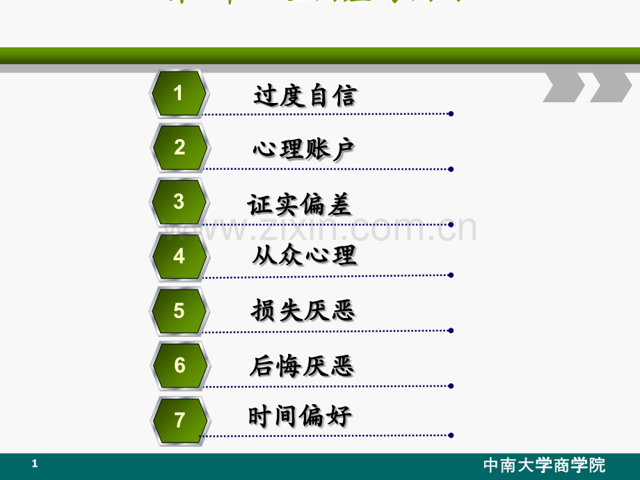 饶育蕾《行为金融学》课件(第六章心理偏差与偏好).ppt_第1页