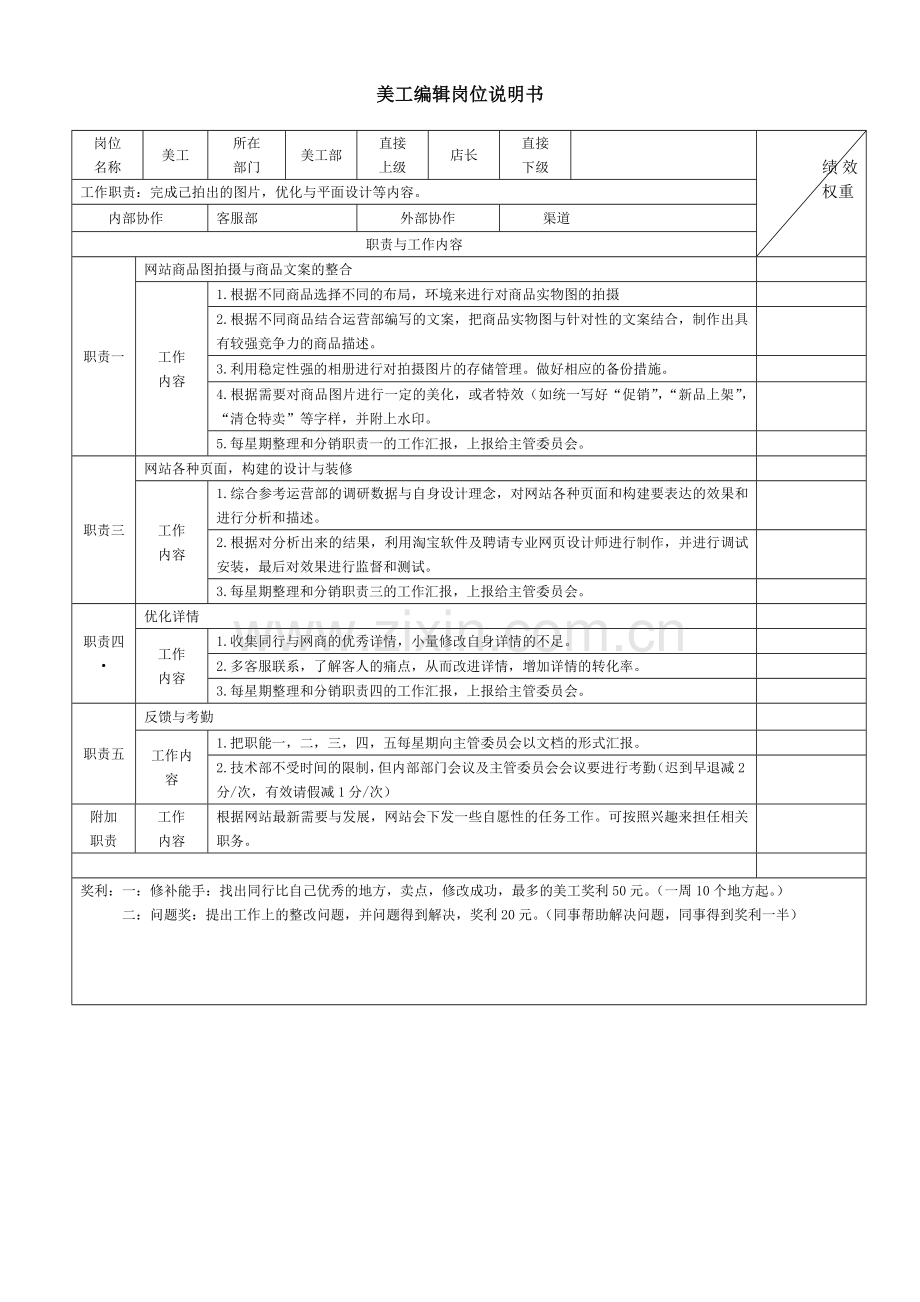 淘宝各岗位说明书.doc_第2页