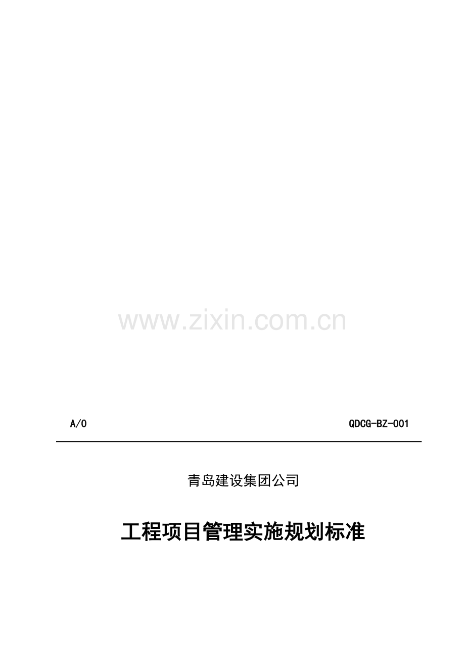 工程项目管理规划.doc_第1页