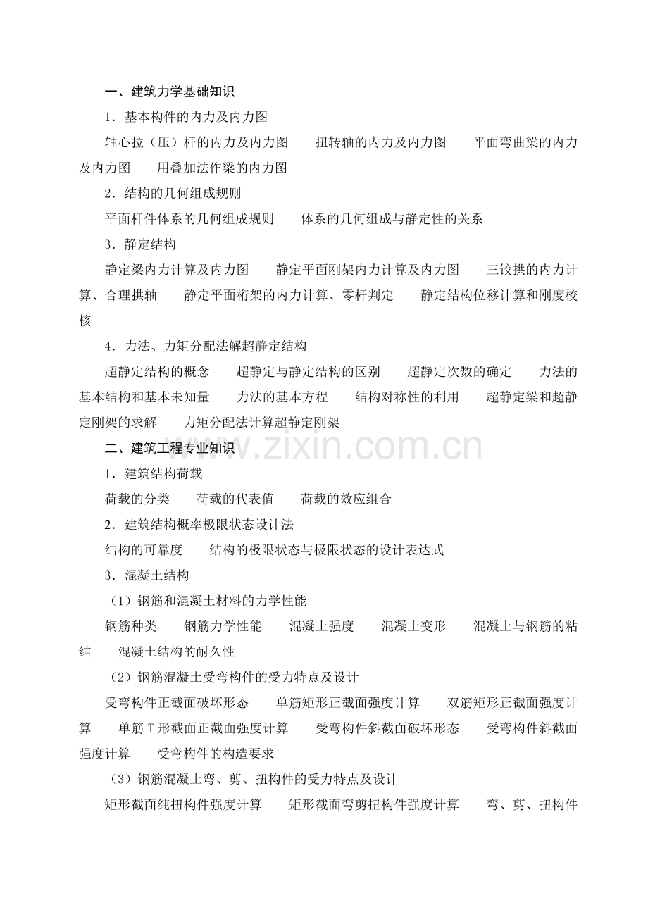 2012年建筑工程专业高级专业技术职务任职资格考试考点及解析.doc_第2页