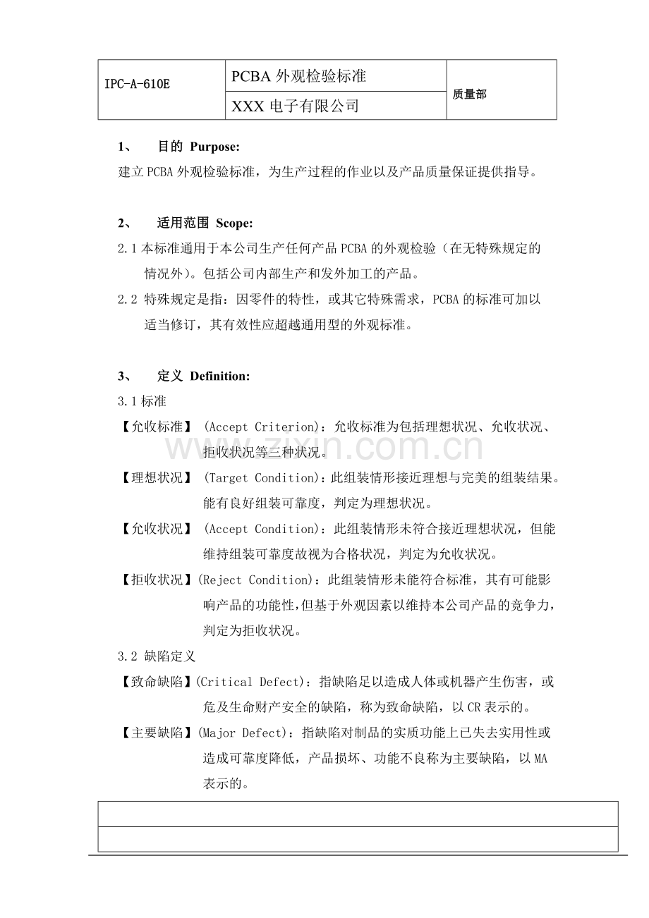 PCBA外观检验标准-(IPC-A-610E-).doc_第2页