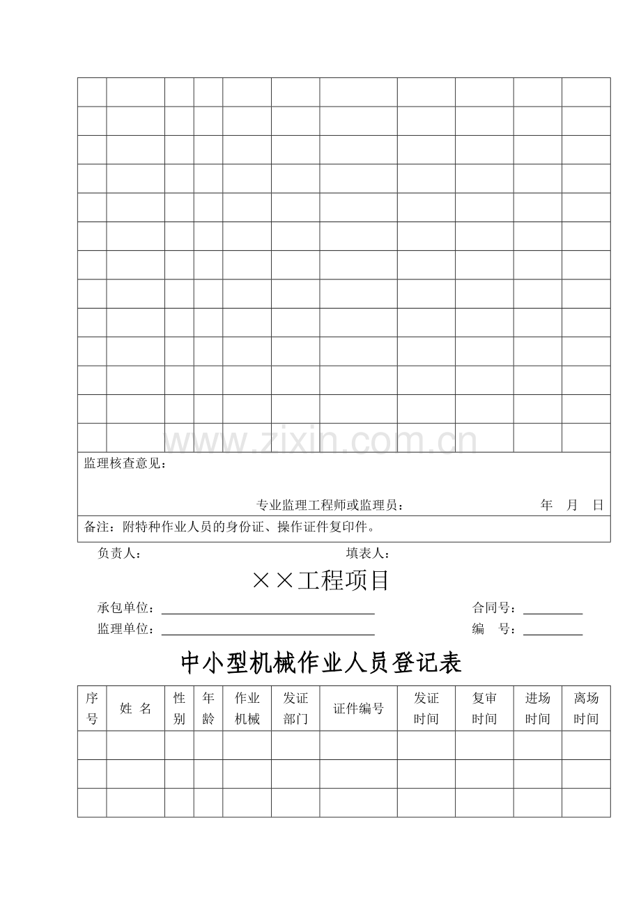 施工单位安全管理台帐样本.doc_第3页