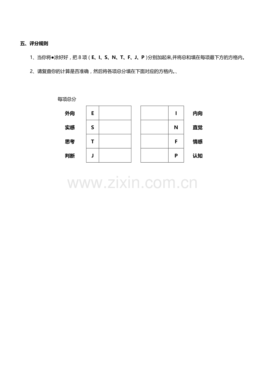 HR-MBTI职业性格测试题结果分析.doc_第1页