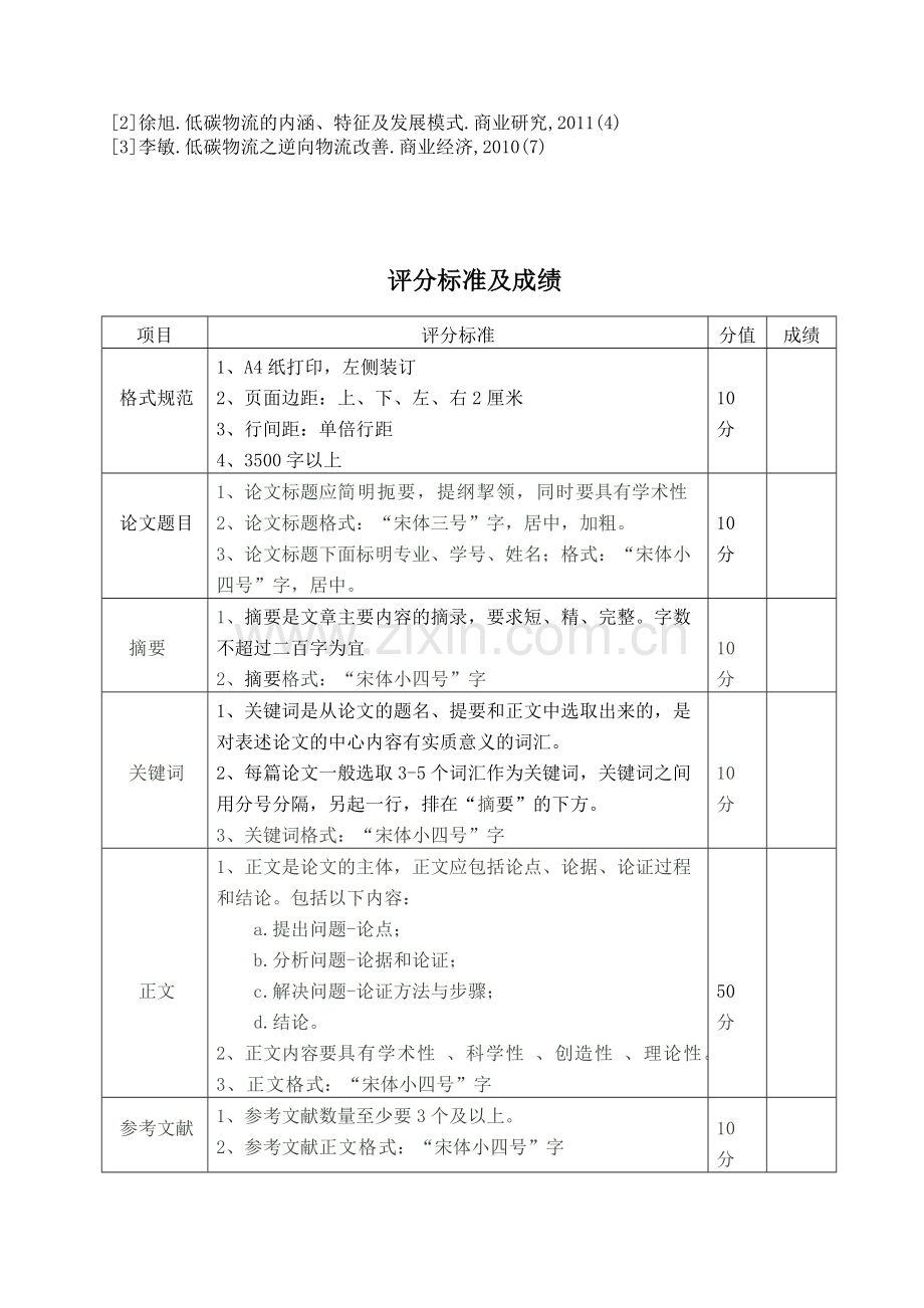 《房地产经济学》考查要求.doc_第3页