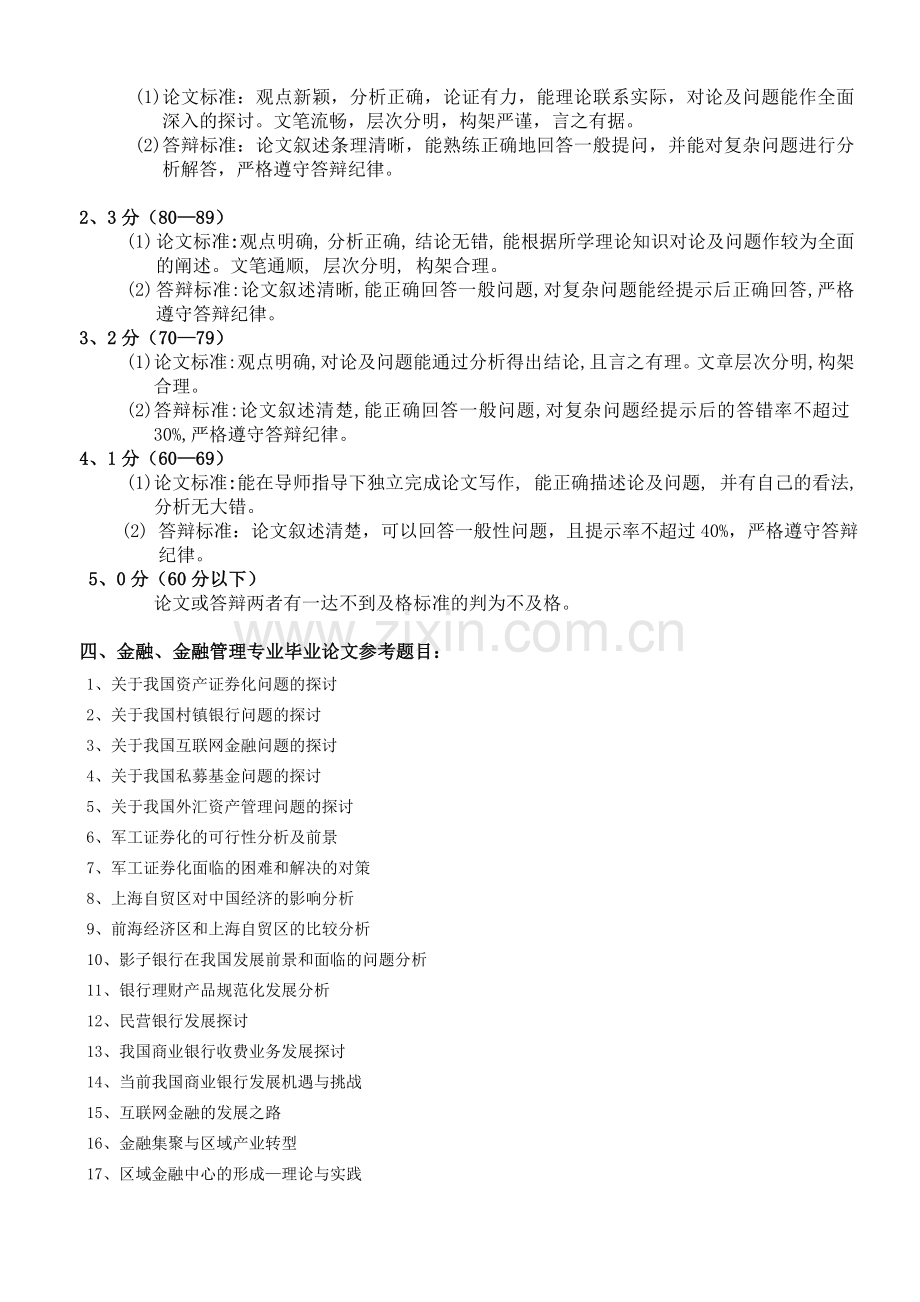 自学考试金融、金融管理、物流管理、销售管理专业毕业论文指导要求及参考题目.doc_第2页