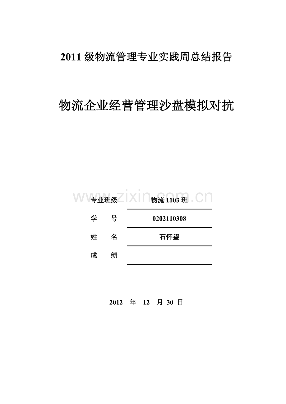 物流沙盘实践报告.doc_第2页