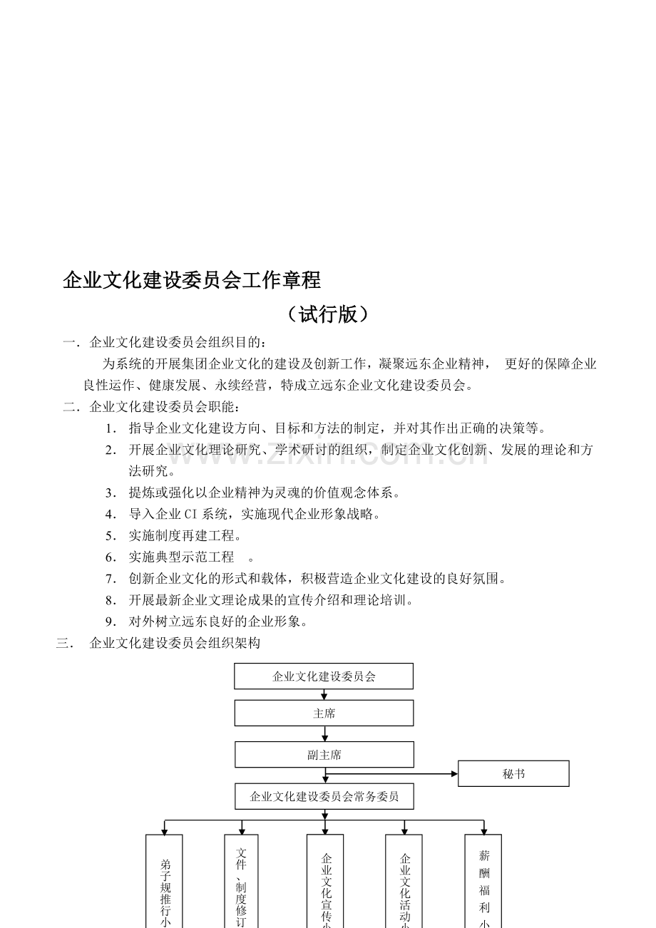 企业文化建设委员会章程.doc_第1页