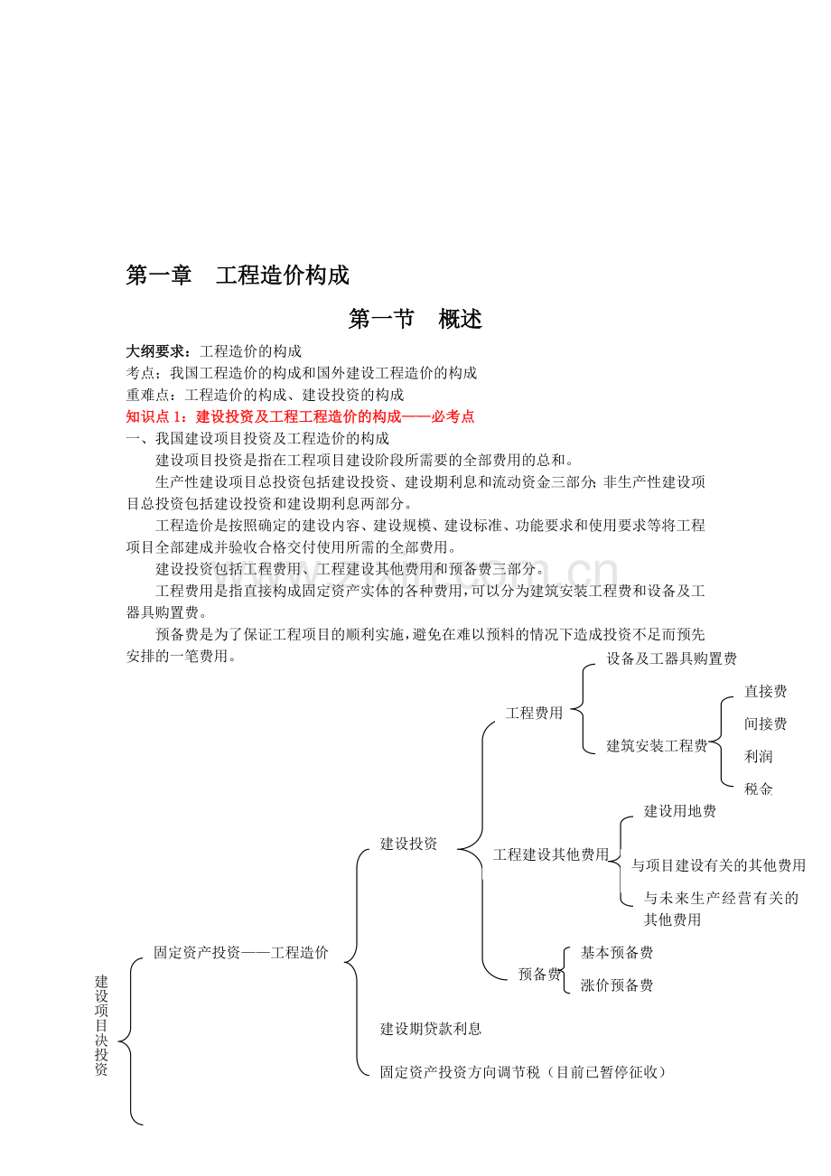 1-工程造价构成.doc_第1页