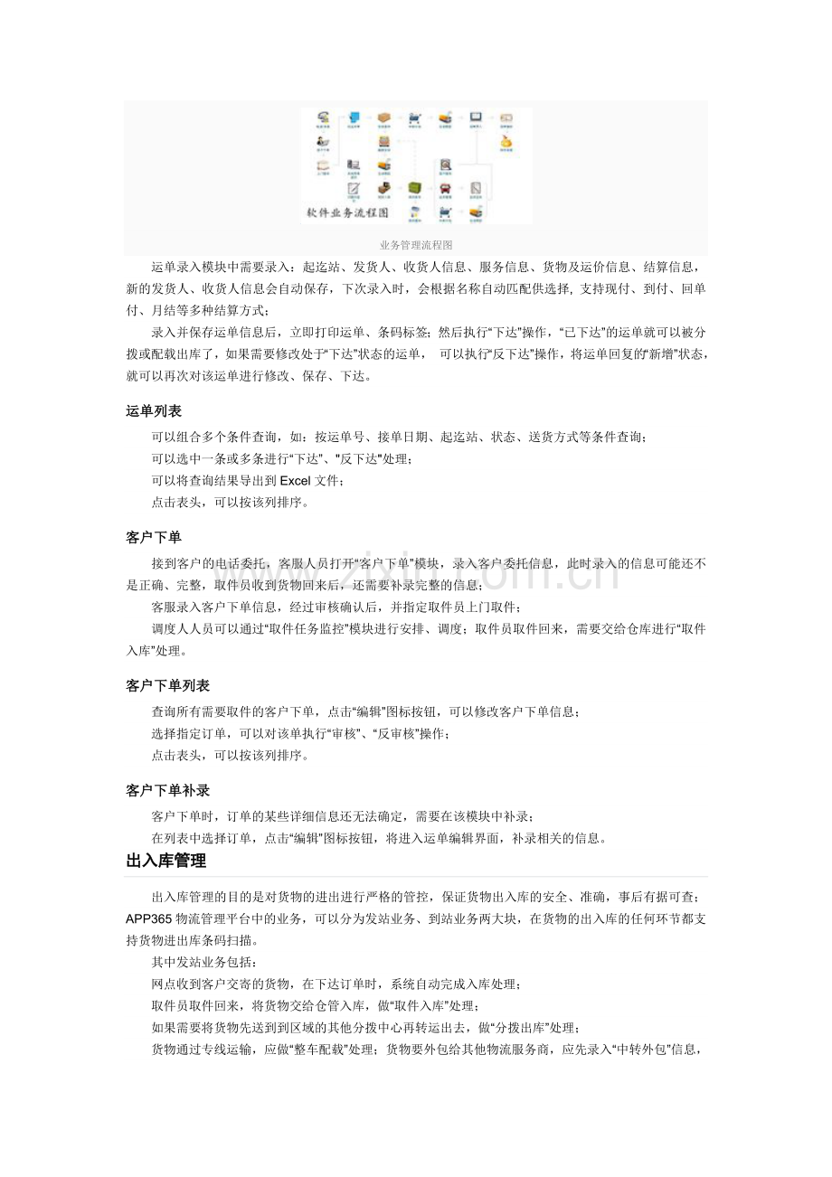 免费物流管理软件--APP365物流软件介绍(saas云物流).doc_第2页