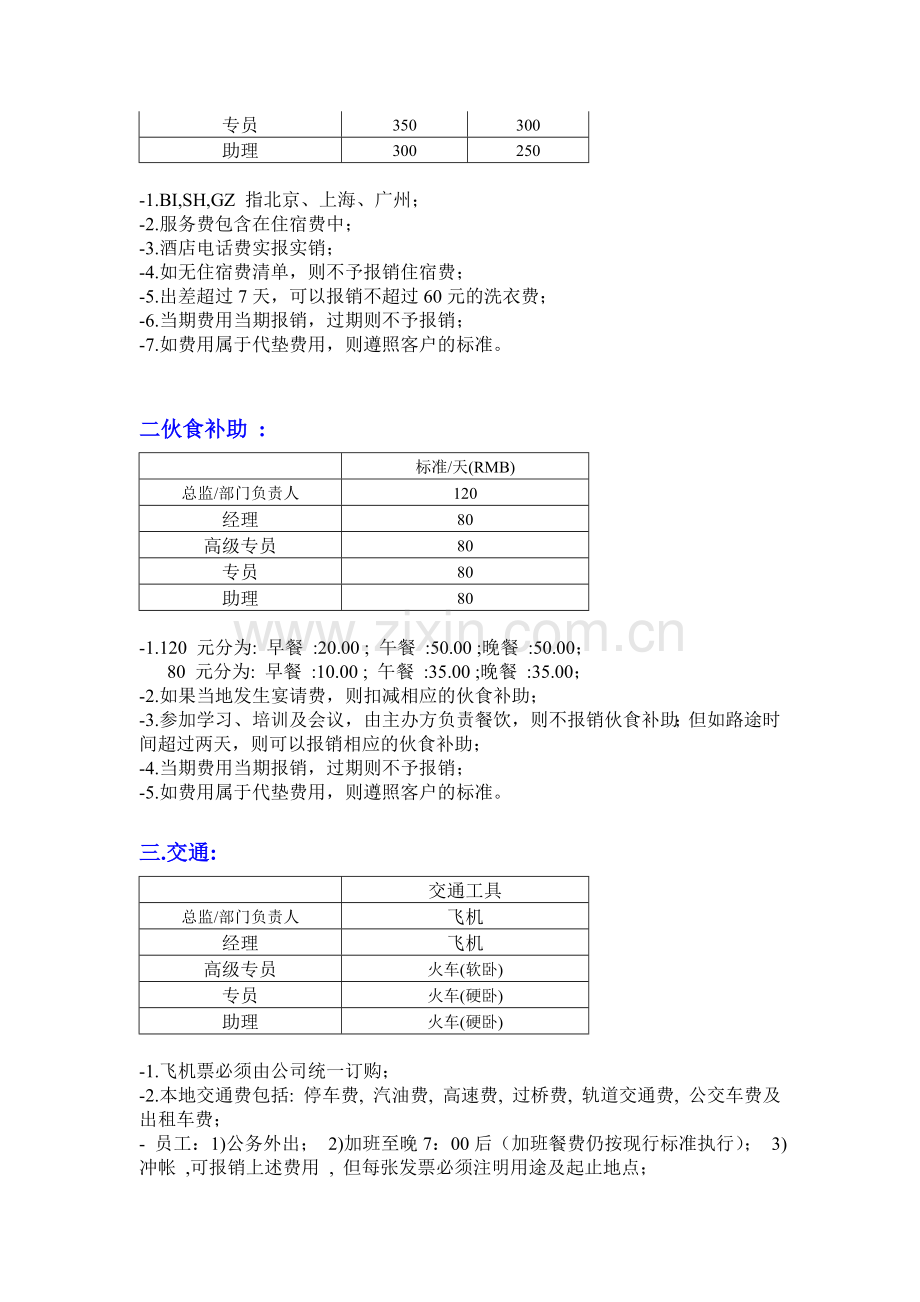 公司报销标准及流程.doc_第3页