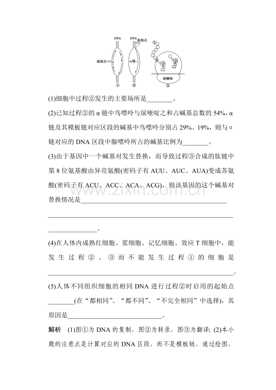 2017届高考生物第一轮复习演练习题42.doc_第3页