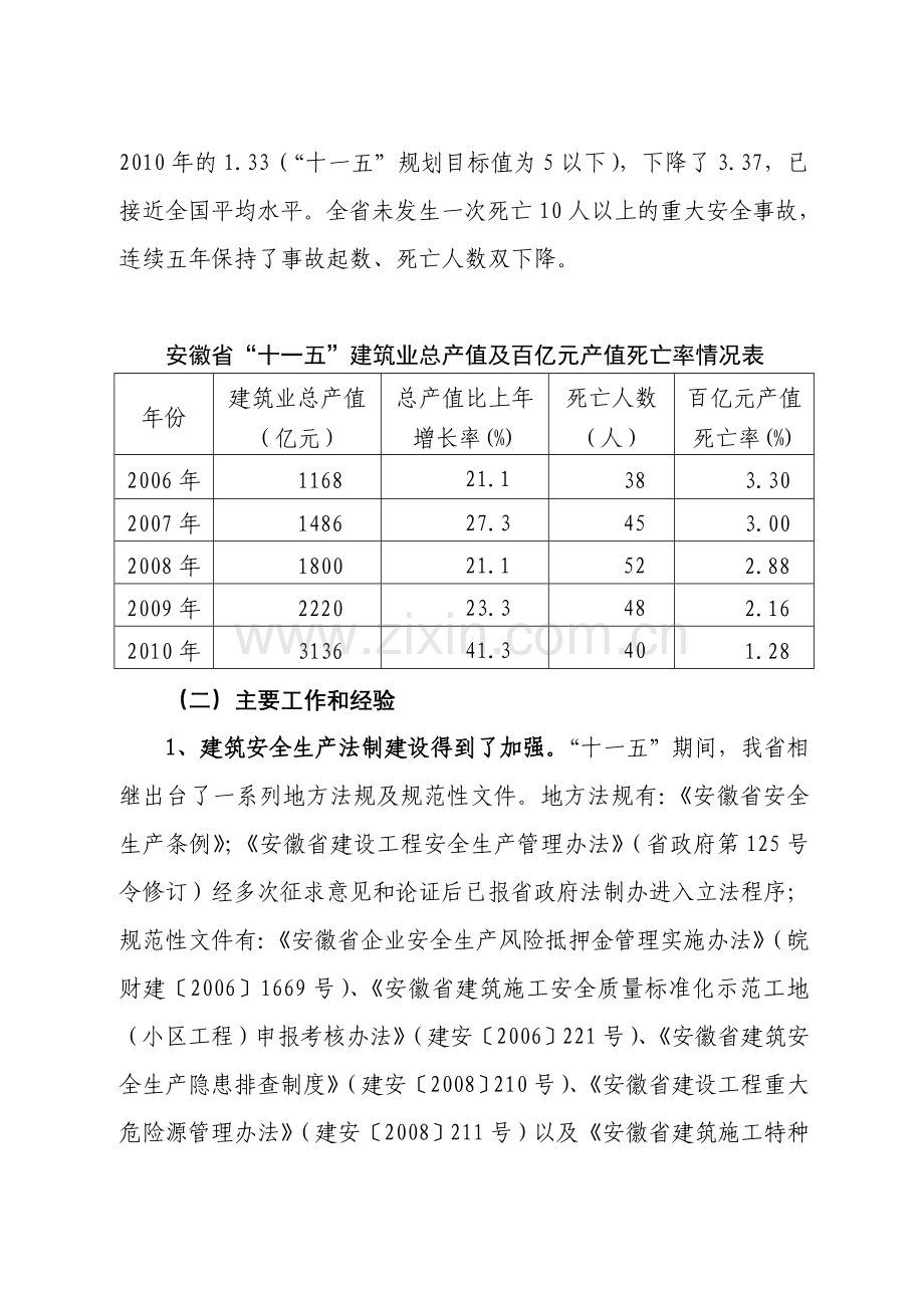 安徽建筑生产十二五规划.doc_第3页