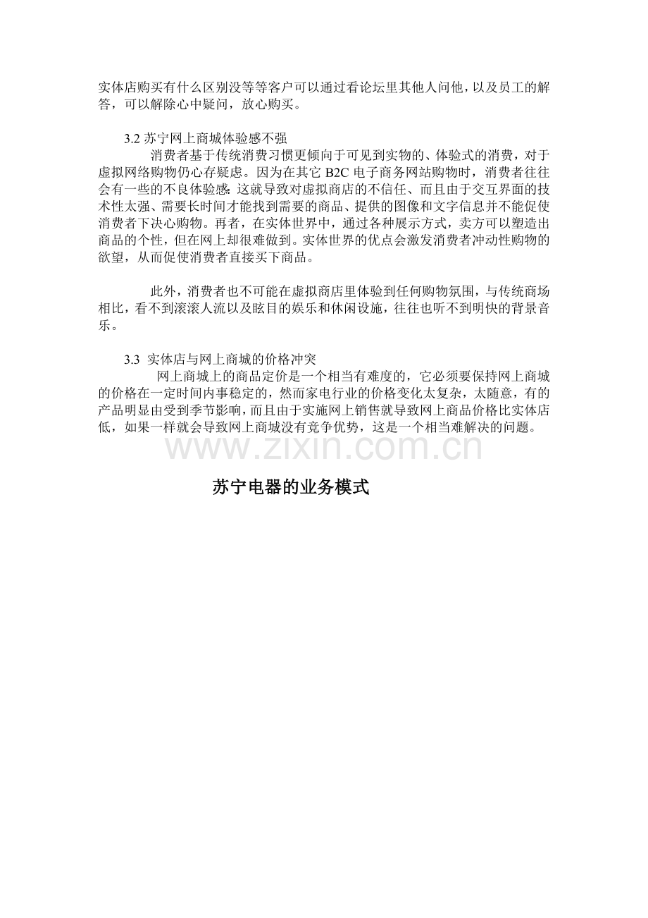 苏宁电器电子商务案例分析报告.doc_第3页