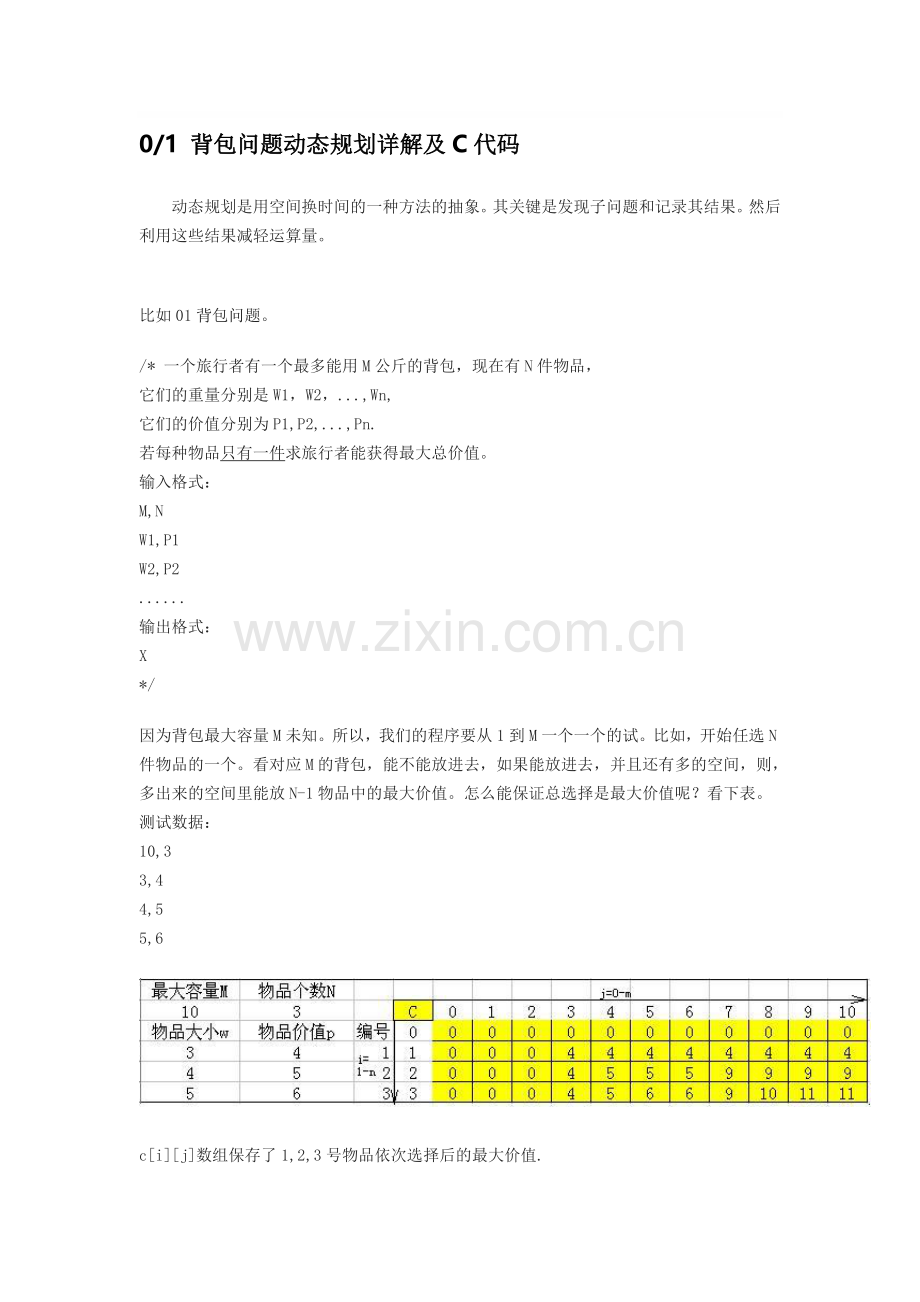 01背包代码及分析.doc_第1页