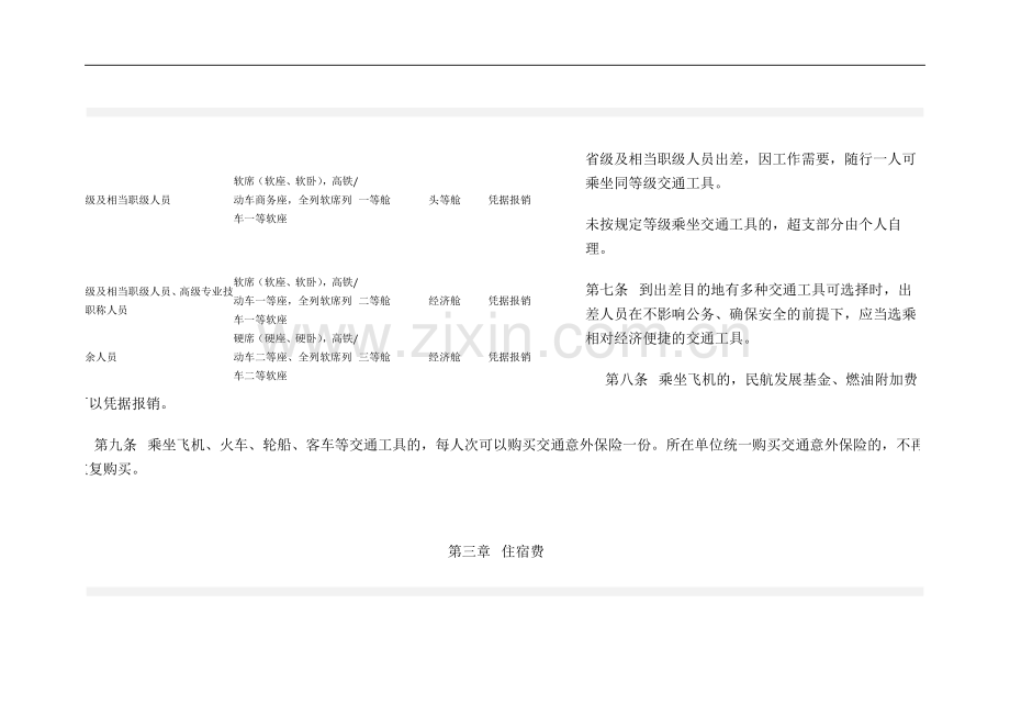 工业大学差旅费管理规定.doc_第3页