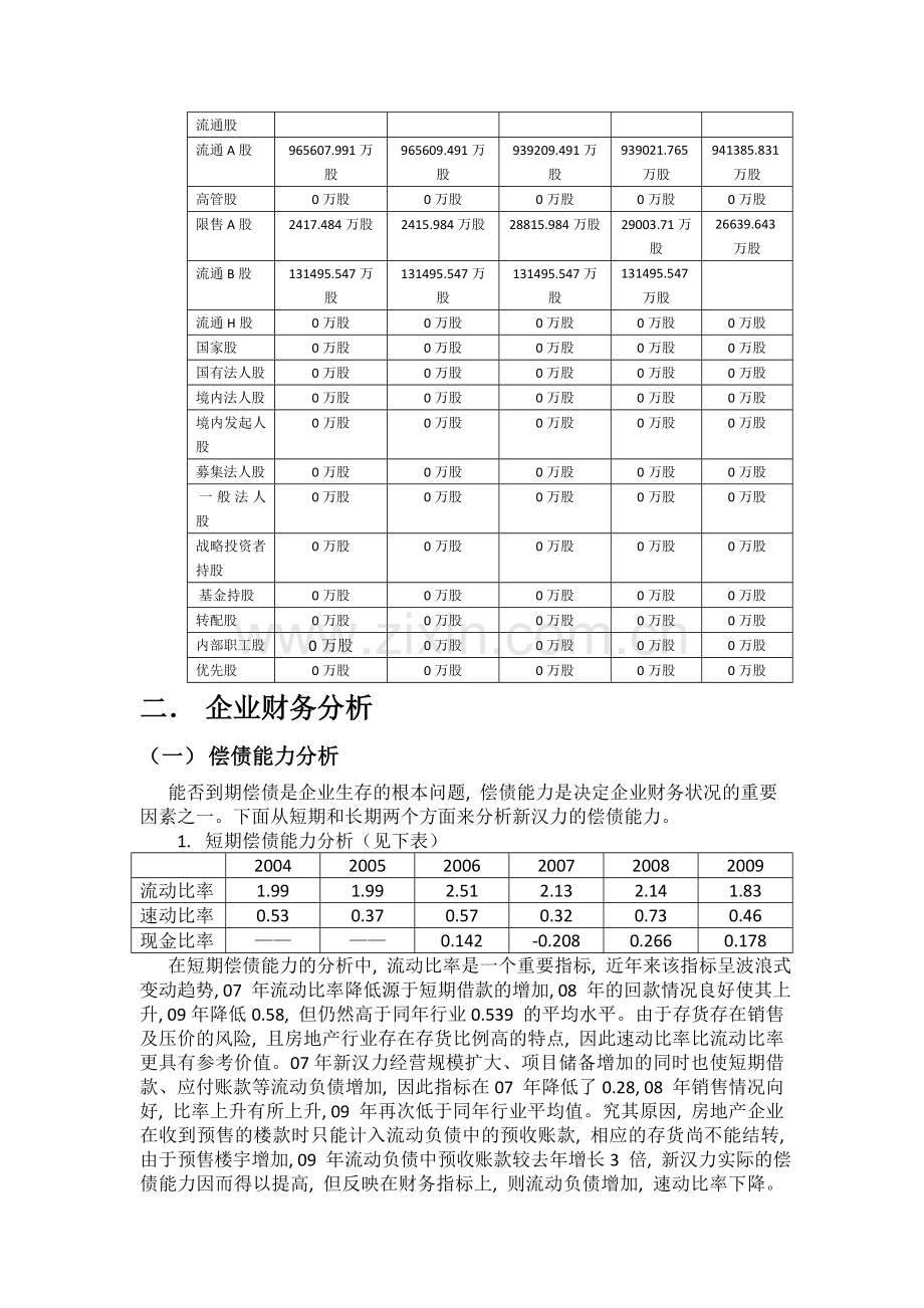 万科房地产公司财务分析报告-2.doc_第3页