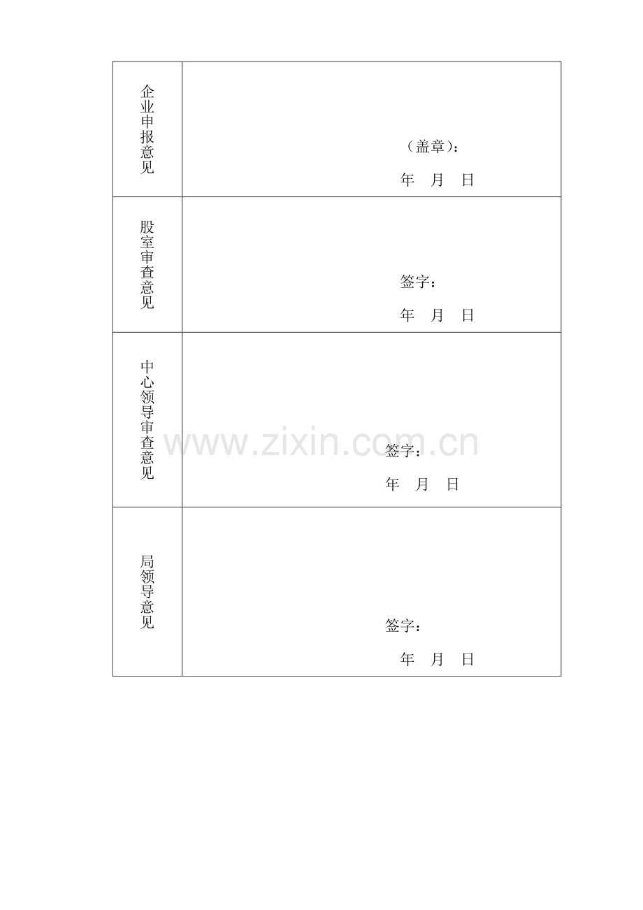 垦利县房地产开发企业资质初审审批表.doc_第3页