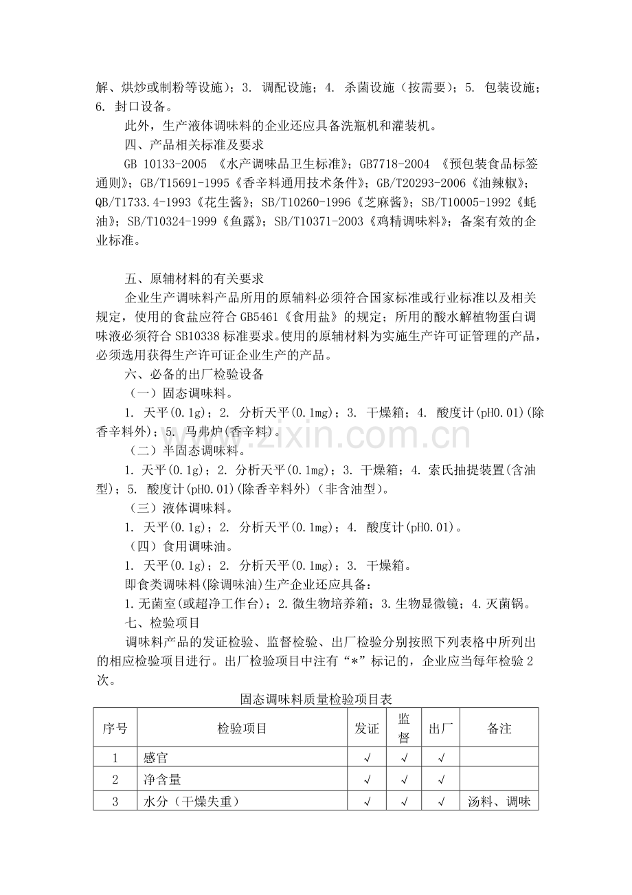 细则13调味料产品生产许可证审查细则.doc_第2页