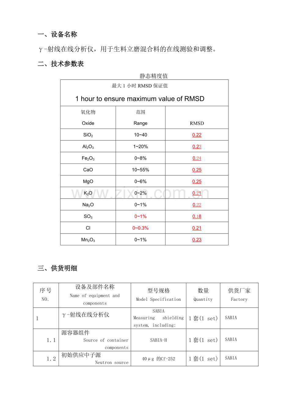 青海盐湖海纳化工Y射线分析仪技术协议2.22.doc_第3页