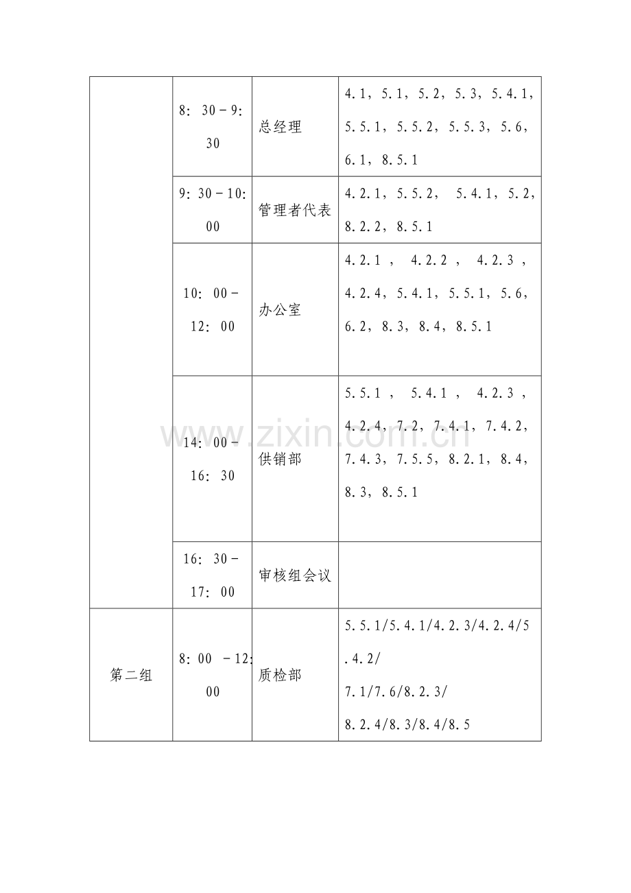 质量管理体系内部审核全套资料.doc_第3页